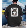 Book Lover What Happens At Book Club Stays Messy Bun Girls Men's Back Print T-Shirt Book Lover What Happens At Book Club Stays Messy Bun Girls Men's Back Print T-Shirt