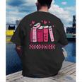 All Booked Read Book Reading Librarian Men Women Kids Men's Back Print T-Shirt