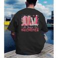 All Booked For Valentine Book Reading Women Girl Teacher Men's Back Print T-Shirt All Booked For Valentine Book Reading Women Girl Teacher Men's Back Print T-Shirt
