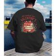 All Booked For Valentine's Book Lovers Romantic Readers Men's Back Print T-Shirt