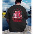 All Booked For Valentines Book Lovers Teacher Valentines Men's Back Print T-Shirt