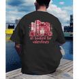 All Booked For Valentines Coquette Bow Book Lover Bookworm Men's Back Print T-Shirt All Booked For Valentines Coquette Bow Book Lover Bookworm Men's Back Print T-Shirt