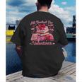 All Booked Valentine's Girly Teacher Coquette Love Men's Back Print T-Shirt All Booked Valentine's Girly Teacher Coquette Love Men's Back Print T-Shirt