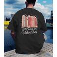 All Booked For Valentines Romantic Books Men's Back Print T-Shirt