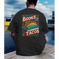 Books Are Just Word Tacos Shirt Book Shirts Reader Men's Back Print T-Shirt Books Are Just Word Tacos Shirt Book Shirts Reader Men's Back Print T-Shirt
