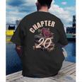 Chapter 20 20th Birthday Women Book Lovers Its My Birthday Men's Back Print T-Shirt Chapter 20 20th Birthday Women Book Lovers Its My Birthday Men's Back Print T-Shirt
