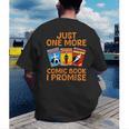 Comic Book For Men Women Comic Book Collectors Men's Back Print T-Shirt Comic Book For Men Women Comic Book Collectors Men's Back Print T-Shirt