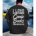 Comic Book Men's Back Print T-Shirt Comic Book Men's Back Print T-Shirt