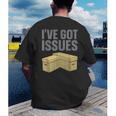 Comic Books Art For Men Women Collector Comic Book Lover Men's Back Print T-Shirt