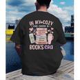 In My Cozy Iced Coffee And Books Era Men's Back Print T-Shirt In My Cozy Iced Coffee And Books Era Men's Back Print T-Shirt