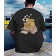Cute Dragon Be Kind Stay Weird Read Books Men's Back Print T-Shirt Cute Dragon Be Kind Stay Weird Read Books Men's Back Print T-Shirt