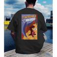 Disney Pixar The Incredibles Omnidroid Comic Book Cover Men's Back Print T-Shirt