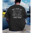 Dom's Rainy Day Book Club Men's Back Print T-Shirt Dom's Rainy Day Book Club Men's Back Print T-Shirt