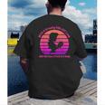 With A Dreamy Far-Off Look And Her Nose Stuck In A Book Men's Back Print T-Shirt With A Dreamy Far-Off Look And Her Nose Stuck In A Book Men's Back Print T-Shirt