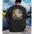 Easily Distracted By Books Book Wildflowers Book Lovers Men's Back Print T-Shirt Easily Distracted By Books Book Wildflowers Book Lovers Men's Back Print T-Shirt