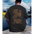 Easily Distracted By Dragons And Books Library Dragon Lover Men's Back Print T-Shirt