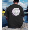 All My Favorite People Are Imaginary Book Lover Idea Men's Back Print T-Shirt All My Favorite People Are Imaginary Book Lover Idea Men's Back Print T-Shirt
