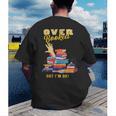 Fully Booked But I Am Ok Book Lover Reading Author Men's Back Print T-Shirt