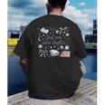 Girl Coquette Bow Just One More Chapter Book Bookish Reading Men's Back Print T-Shirt