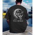 A Good Book Is Out Of This World Kids Reading Imagination Men's Back Print T-Shirt