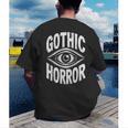 Gothic Classic Horror Thriller Book Movie Film Halloween Men's Back Print T-Shirt