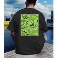 Green Comic Book Green Graphic Men's Back Print T-Shirt