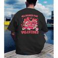 HUGvyn All Booked For Valentines Teacher Book Reading Heart Men's Back Print T-Shirt HUGvyn All Booked For Valentines Teacher Book Reading Heart Men's Back Print T-Shirt