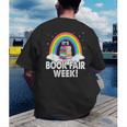 It's Book Fair Week Librarian Library Literacy Reading Men's Back Print T-Shirt