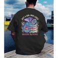 Just a Girl Who Loves Dragons And Books Dragon Reading Men's Back Print T-Shirt