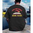 Just One More Book Club Bookish Hippie Men's Back Print T-Shirt