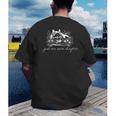 Just One More Chapter Dog German Shepherd Book Lover Men's Back Print T-Shirt Just One More Chapter Dog German Shepherd Book Lover Men's Back Print T-Shirt