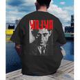 Kafka Franz Portrait Books And Literature Men's Back Print T-Shirt Kafka Franz Portrait Books And Literature Men's Back Print T-Shirt