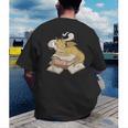 Be Kind Stay Weird Read Books Cute Dragon Men's Back Print T-Shirt