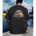Let The Adventures Begin Book Lovers Magical Whimsical Art Men's Back Print T-Shirt Let The Adventures Begin Book Lovers Magical Whimsical Art Men's Back Print T-Shirt