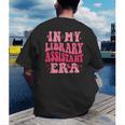 Librarian Assistant Shirt Books Reader Library Assistant Men's Back Print T-Shirt Librarian Assistant Shirt Books Reader Library Assistant Men's Back Print T-Shirt