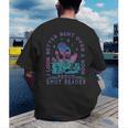 I Look Better Bent Over A Book Smut Reader Bookish Men's Back Print T-Shirt I Look Better Bent Over A Book Smut Reader Bookish Men's Back Print T-Shirt