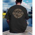 Love God Drink Coffee Read Books Christian Reading Men's Back Print T-Shirt