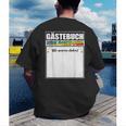 Meine Jugendweihe Guest Book Colourful Wir Waren Dabei MäDchen German Men's Back Print T-Shirt Meine Jugendweihe Guest Book Colourful Wir Waren Dabei MäDchen German Men's Back Print T-Shirt