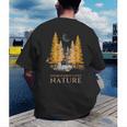 Nature Scene Tees For Introverts Quiet Escape Solitude Men's Back Print T-Shirt Nature Scene Tees For Introverts Quiet Escape Solitude Men's Back Print T-Shirt