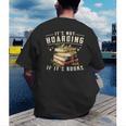 Not Hoarding If It's Books Reader Book Nerd Book Reading Men's Back Print T-Shirt Not Hoarding If It's Books Reader Book Nerd Book Reading Men's Back Print T-Shirt