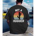 Not A Hugger Cactus Introvert Antisocial Men's Back Print T-Shirt Not A Hugger Cactus Introvert Antisocial Men's Back Print T-Shirt