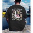 Oops I Bought Another Book Goose Bookish Men's Back Print T-Shirt