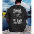 Read Banned Books PET DOGS FIGHT EVIL Read Books Reader Men's Back Print T-Shirt Read Banned Books PET DOGS FIGHT EVIL Read Books Reader Men's Back Print T-Shirt