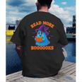 Read More Books Halloween Book Cute Ghost Reading Teaching Men's Back Print T-Shirt Read More Books Halloween Book Cute Ghost Reading Teaching Men's Back Print T-Shirt