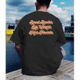 Read Books Lift Weights Fight Fascists Retro Reading Men's Back Print T-Shirt