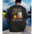 Read S'More Books Campfire Reading Book Lovers Camper Men's Back Print T-Shirt Read S'More Books Campfire Reading Book Lovers Camper Men's Back Print T-Shirt
