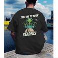 Take Me To Your Readers Across America Read More Books Men's Back Print T-Shirt