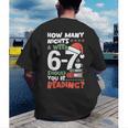 Reading 67 Meme English Teacher Christmas Book Lover Men's Back Print T-Shirt