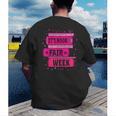 Reading Books Its Book Fair Week Men's Back Print T-Shirt Reading Books Its Book Fair Week Men's Back Print T-Shirt