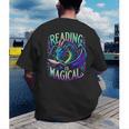 Reading Is Magical Dragon Tee Perfect For Book Lovers Kids Men's Back Print T-Shirt Reading Is Magical Dragon Tee Perfect For Book Lovers Kids Men's Back Print T-Shirt
